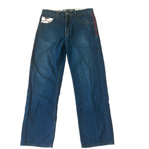 LN Geans By LRG Vintage 5 Pocket Relaxed Western Y2K Jeans. Size 32.